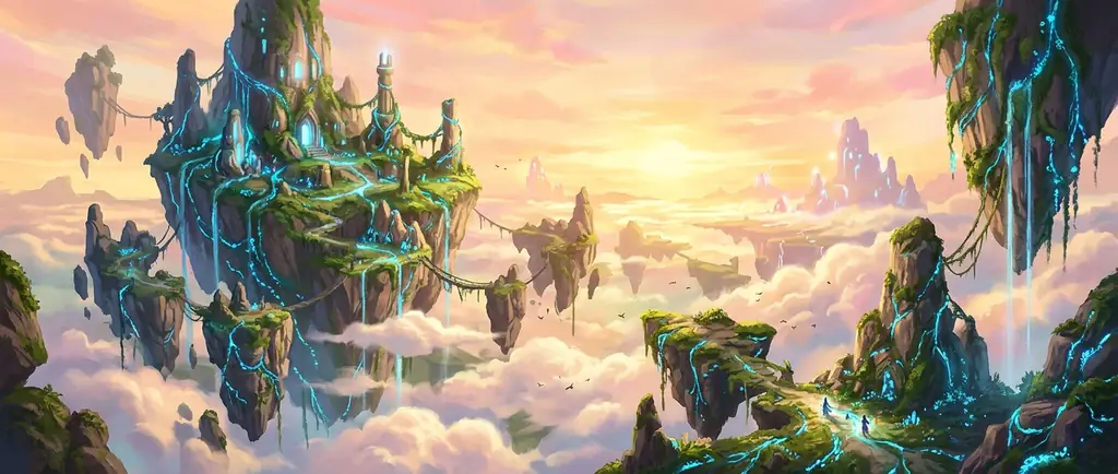 Sky Pastures Landscape