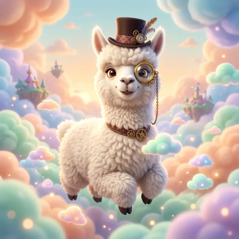 Barnaby the Grand Weaver Alpaca